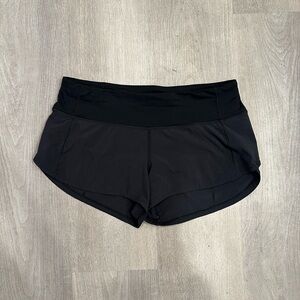 Black Lululemon Athletic Shorts